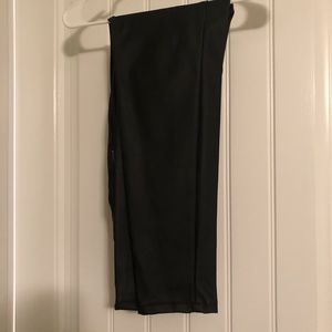 black leather leggings from the limited